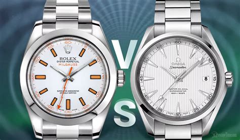 omega seamaster aqua terra vs rolex milgauss|rolex milgauss review.